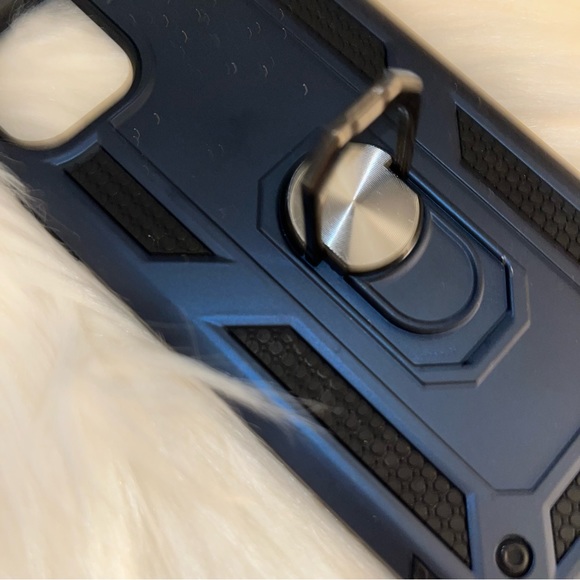 IPHONE 11 Pro Max blue cell phone cover with stand - Picture 3 of 8